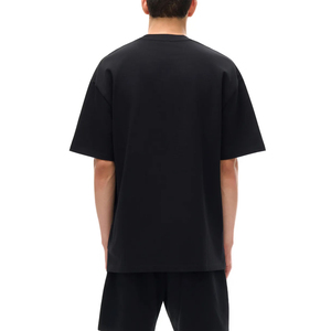 เสื้อยืดแขนสั้นคอตตอนแท้เนื้อหนัก 200 กรัม รุ่นใหม่ ทรงหลวม สีพื้น คอกลม เสื้อคู่ - Product Image 3