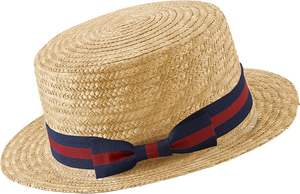 Chapeau de paille cloche d'été fait main avec motif à carreaux, fleur et nœud, idéal pour la plage et les voyages, vente en gros Hanoi ViettimeCraft - Product Image 3