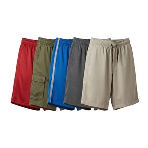 Pantalones cortos informales elásticos clásicos para hombre, diseño Premium, cintura media, tejidos, ropa regular para exteriores, Yokebud, venta al por mayor, el mejor servicio OEM - Product Image 1