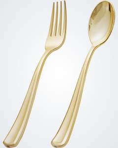 Ensemble de couverts en or noir de qualité supérieure de Singapour, vente en gros, vaisselle pour hôtel, table de salle à manger - Product Image 1