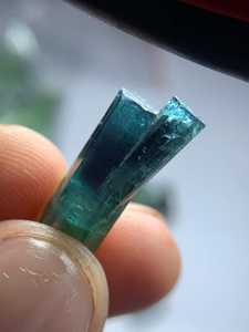 Natural Bi Color Tourmaline Rough <b>Crystal</b> Double Terminated Afghanistan Gemstone Faceting Cutting Quality Collector Piece - Product Image 4