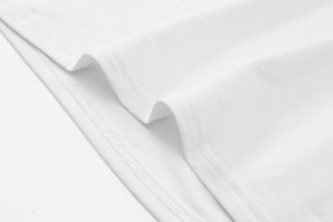 Camiseta Corta Ligera de Alta Calidad para Mujer, Logotipo Personalizado, Antiarrugas, Transpirable, Nailon/Algodón, Manga Corta, Todas las Temporadas - Product Image 2