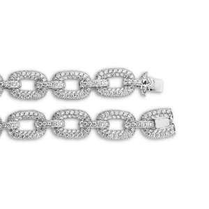 Cadena Cubana de Alta Calidad Estilo Hip Hop, Joyería Fina con Diamantes Redondos Cultivados en Laboratorio para Hombres y Mujeres - Product Image 1