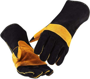 Guantes de Trabajo de Cuero Vintage Transpirables para Uso en Exteriores en las Cuatro Estaciones con Detección de Pinchazos - Product Image 2