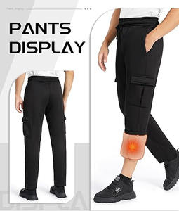 Pantalon de survêtement décontracté mi-taille en polaire avec fermeture éclair pour homme, séchage rapide, nouvelle collection, haute qualité, par Dress Sports - Product Image 4