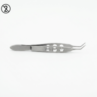 Forceps Kelman-McPherson jetables à usage unique en titane, instrument chirurgical ophtalmique pour la chirurgie oculaire de précision, cataracte