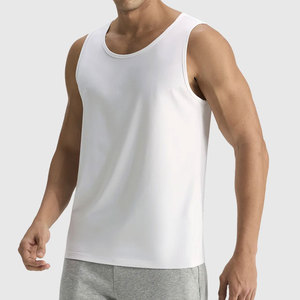 Sports Summer Oversized Tank <b>Top</b> <b>Men</b> Crew Neck Design Loose Fit Quick Dry Breathable <b>Mesh</b> Material Sporty Low Price Streetwear - Product Image 3