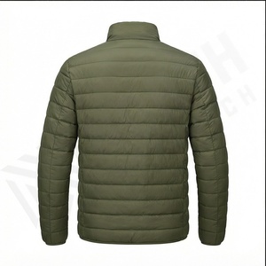 Oem Hombres Peso Ligero Puffer Outdoor Jacket Transpirable Hombres Puffer Chaleco Logotipo Personalizado Full Zip Puffer Jacket Mens Fashion - Product Image 3