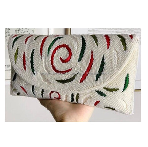 Sac de messager bohème pour femmes de l'Inde personnalisé dames Rajasthani soirée d'été pochette sac à bandoulière afghan sacs à main de plage - Product Image 4