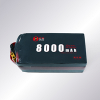 Lipo аккумулятор 25c 45,6 V 8000mAh 8Ah12S высокая скорость 25C HD производства Li-Po аккумуляторная батарея с фиксированным ветром Vtol Multirotor UAV Высокая производительность с фиксированным ветром