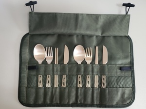 Ensemble de couverts biodégradables NOBBAN en CPLA, couteau, fourchette, cuillère, baguettes, ustensiles jetables pour hôtel, restaurant, fête, camping - Product Image 4