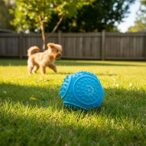 Jouet interactif pour chien Tommy Leaky Ball 8,5 cm pour animaux de compagnie - Product Image 3