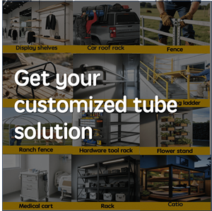 Custom Steel Tube Display <b>Rack</b> for Showroom Applications - Product Image 4