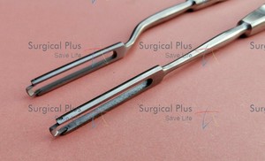 Cuchillo Giratorio Manual Ballenger de Alta Calidad, 19.5 cm, Forma de Bayoneta, 3 mm, 4 mm, 5 mm, Acero Inoxidable Alemán, Certificado CE, Cirugía Plástica - Product Image 2