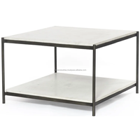 Table basse en métal écologique Azora Industries au design traditionnel pour chambre à coucher