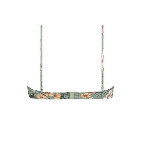 Conjunto de Bikini con Estampado Floral para Mujer, Top Bandeau, Braguita Hipster, Traje de Baño de Spandex y Poliéster, Ropa de Playa de Dos Piezas Elástica y a la Moda - Product Image 6