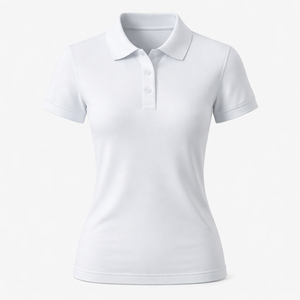 Vente en gros de chemises pour femmes personnalisées, écologiques, respirantes, anti-humidité, col en V, fermeture à boutons pression, 100% coton - Fournisseur OEM - Product Image 1