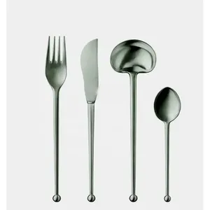 Stylish Modern Metal Cutlery Set For Dining <b>Table</b> Restaurant Cafe Kitchen Elegant Premium <b>Mirror</b> Polish Surface - Product Image 6