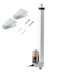 Attuatore Lineare 12V 12 Pollici ad Alto Carico 330 libbre/1500N 0,19 pollici/s con Staffa di Montaggio e Cilindri - Product Image 1