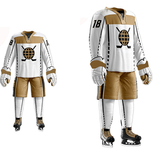 Fabrication sur mesure d'uniformes d'entraînement de hockey sur glace, fabricant d'uniformes de hockey sur glace pour la performance, uniformes de match de hockey sur glace personnalisés - Product Image 5