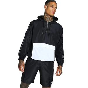 Conjunto de Chaqueta Corta y Pantalón Corto Cortavientos de Dos Piezas Hecho en Fábrica 2025 con Material de Poliéster y Algodón para Niño OEM - Product Image 5