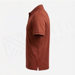 เสื้อโปโลแขนยาวผู้ชาย ผ้าฝ้าย คุณภาพพรีเมียม สำหรับใส่ลำลองหรือเล่นกีฬา สีพื้นเรียบ สามารถสั่งทำสีได้ - Product Image 3