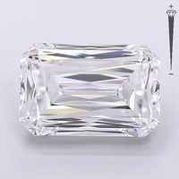 Certificat IGI - Diamant de laboratoire CVD Ahsoka taille radiant 3,43 carats, couleur D, clarté VVS1, pour la fabrication de bijoux ROYAL GEMS 781645576