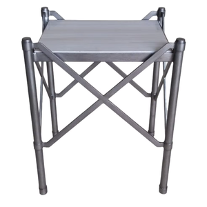 Mesa auxiliar con superficie de mármol para sala de estar, mesa de comedor moderna - Product Image 2