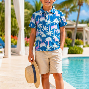 Collection de polos de golf pour jeunes les plus vendus – Tissu extensible athlétique pour un mouvement fluide et un style de vie en plein air - Product Image 5