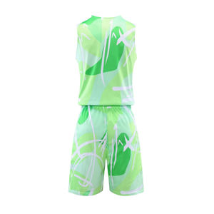 Uniformes de Baloncesto Blancos y Verdes para Hombre, Estilo Profesional, Jersey y Pantalones Cortos a Juego, Material de Alta Calidad para Equipos de Baloncesto - Product Image 5