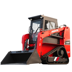 Mini-chargeuse compacte sur chenilles, diesel, avec système hydraulique et multiples accessoires pour la construction - Product Image 3