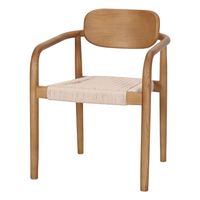 Chaise de salle à manger moderne en teck massif, chaise en bois massif pour la maison, restaurant, café, mobilier durable de qualité supérieure, vente en gros, exportation