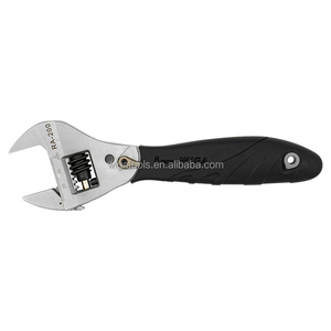 Llave Inglesa Ajustable con Trinquete WIGA-RW 0-29 mm, Mango Antideslizante de Tacto Suave, CR-V, Herramienta Industrial Profesional - Product Image 1