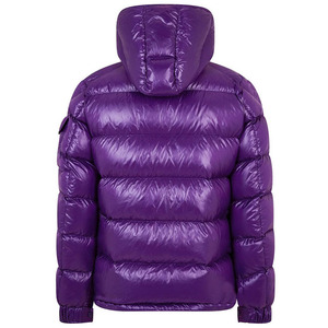 เสื้อแจ็คเก็ตกันน้ำกันลมสำหรับฤดูหนาวสีดำ ยี่ห้อ NAVISTA SPORTS สีม่วง มีฮู้ด น้ำหนักเบา อุ่นสบาย ผลิตจากขนเป็ด รับสกรีนโลโก้ ขายส่ง - Product Image 6