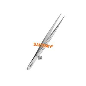 Thumb Tissue TC Forceps 17 CM Instrumentos de microcirugía Acero inoxidable AISI 420 Manual CE Certificado Clase III Fuente de buena reputación - Product Image 4
