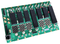Connecteur RDEKONO DIN41612 compatible avec le sous-rack CPCI 3U 4 emplacements, sous-rack PCBA, fabricant d'enclos avec disposition de circuits imprimés personnalisée