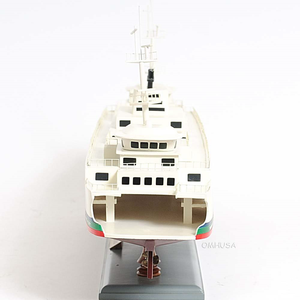 Modelo de Barco de Madera Hecho a Mano del Ferry de Washington, Maqueta de Ferry de Pasajeros, Adorno Náutico, 63.5Lx12.7Wx27.94H cm - Product Image 6