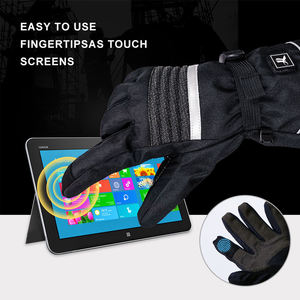 Guantes de Motociclismo Savior para Invierno, Deportivos, Recargables, con Batería, Antideslizantes, Calefactables, Impermeables, de Cuero, con Gancho - Product Image 5
