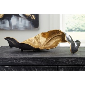 Decorative Modern Handmade Metal Decorative Bowl Polished Gold and Silver Finish Artistic Design for Home Decorating - Product Image 2