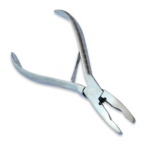 Pince à micro-anneaux pour extensions capillaires de haute qualité, avec fonction de maintien, emballage personnalisé, logo, meilleur prix, outil en acier inoxydable de qualité chirurgicale - Product Image 3