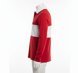 เสื้อโปโลผู้ชายขายส่งจากโรงงาน เสื้อโปโลแขนยาวผู้ชายแบบมีน้ำหนัก รับสกรีนโลโก้ - Product Image 4