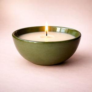 Recipiente de Cerámica para Velas Aurora Rim, Tazón Ancho con Acabado Liso, Resistente al Calor, Duradero, de Lujo, para una Sola Vela, Decoración Elegante para el Hogar - Product Image 6