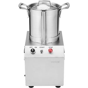 4.3 Quart Food-Grade Stainless Steel Food Processor Machine Vegetable Chopper with 2 Extra S-Curve Blades - Product Image 1