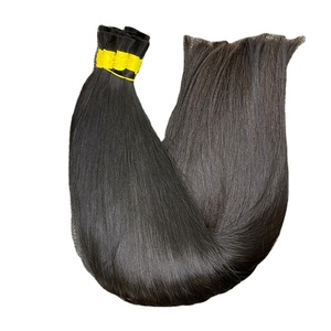 Extensiones de cabello Remy virgen vietnamita de alta calidad sin procesar cutícula cruda alineada a granel comprar y ahorrar - Product Image 1