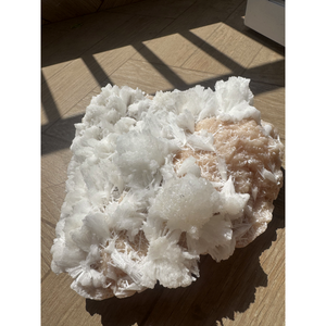 High Quality Large Scolecite Stilbite <b>Crystal</b> <b>Cluster</b> Natural Mineral Stone for Decorative and Gift Use - Product Image 3