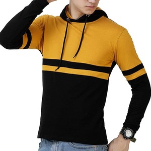 เสื้อฮู้ดผู้ชายทรงปกติ ลายเรียบ แขนยาว สวมใส่สบาย ผ้าถักสำหรับฤดูหนาว ผ้าเฟรนช์เทอร์รี่ 100% คอตตอน แห้งเร็ว - Product Image 3