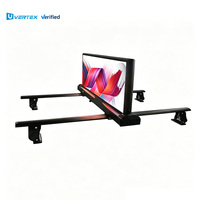 Pantalla LED de Alta Luminosidad P2 P2.5 P3 320*960mm de Doble Cara, Impermeable IP65, para Publicidad en Exteriores, Techo de Taxi