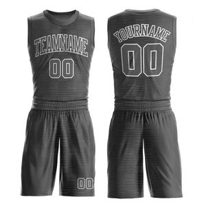 Ensemble d'uniformes de basket-ball personnalisés bleu et rouge pour hommes et femmes, maillot et short en maille respirante, nom et numéro d'équipe personnalisés - Product Image 6