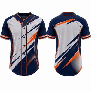 Professional Manufacturer Made Personalized Logo Baseball Jerseys Low Moq Lightweight Baseball Jerseys - Product Image 1
