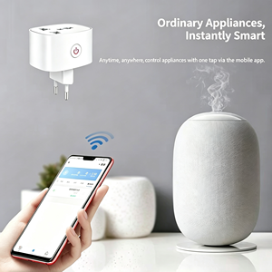 Adaptateur universel intelligent Wi-Fi / Zigbee compatible avec les normes US/EU/UK/AU/BR, fonctionne avec l'application Tuya, Alexa et Google Home - Product Image 2